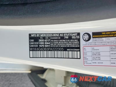 Zdjęcie 13 z 13 samochodu: 2023 MERCEDES-BENZ S 500 4MATIC VIN:W1K6G6DB3PA222305 - miniatura