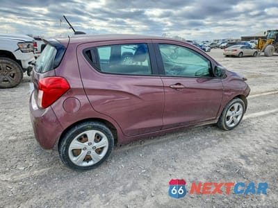 Trzecie zdjęcie samochodu z tyłu: 2020 CHEVROLET SPARK LS VIN:KL8CB6SA5LC474778 - miniatura