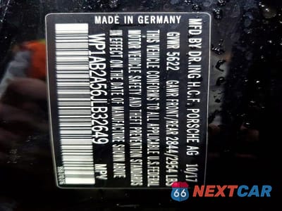 Zdjęcie 13 z 13 samochodu: 2018 PORSCHE MACAN S VIN:WP1AB2A56JLB32649 - miniatura
