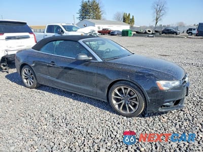 Czwarte zdjęcie samochodu z boku: 2014 AUDI A5 PREMIUM VIN:WAUCFAFH5EN001683 - miniatura