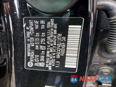 Zdjęcie 12 z 12 samochodu: 2011 HYUNDAI GENESIS 4.6L VIN:KMHGC4DF4BU118796 - miniatura