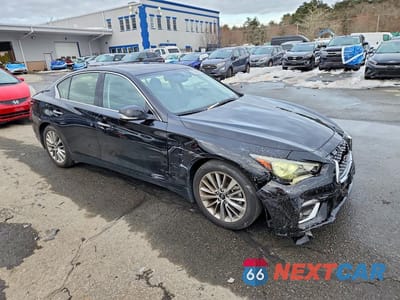 Czwarte zdjęcie samochodu z boku: 2023 INFINITI Q50 LUXE VIN:JN1EV7BR1PM541625 - miniatura