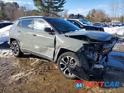 Czwarte zdjęcie samochodu z boku: 2022 JEEP COMPASS LIMITED VIN:3C4NJDCB6NT159946 - miniatura