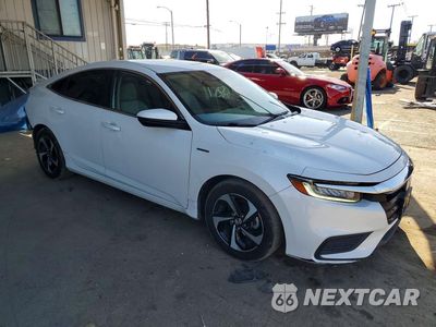 Czwarte zdjęcie samochodu z boku: 2021 HONDA INSIGHT EX VIN:19XZE4F50ME009460 - miniatura