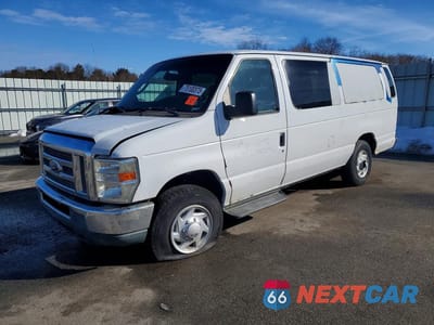 2014 FORD ECONOLINE E350 SUPER DUTY WAGON 1FBSS3BL1EDA97368 - główne zdjęcie licytacji z USA - miniatura