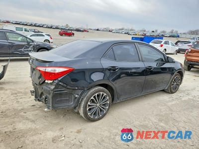 Trzecie zdjęcie samochodu z tyłu: 2014 TOYOTA COROLLA S PLUS VIN:2T1BURHEXEC160062 - miniatura