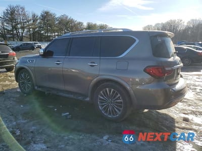 Drugie zdjęcie samochodu z przodu: 2019 INFINITI QX80 LUXE VIN:JN8AZ2NC4K9460810 - miniatura