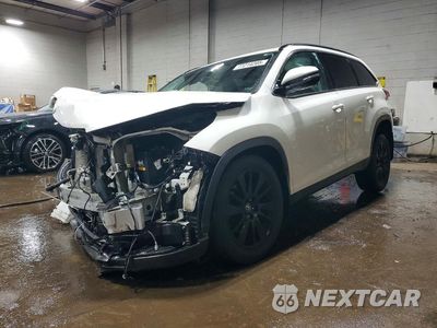 2019 TOYOTA HIGHLANDER SE 5TDJZRFHXKS603663 - główne zdjęcie licytacji z USA - miniatura