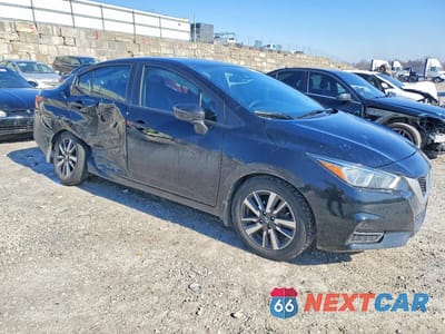 Czwarte zdjęcie samochodu z boku: 2021 NISSAN VERSA SV VIN:3N1CN8EV2ML806449 - miniatura