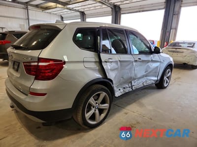 Trzecie zdjęcie samochodu z tyłu: 2017 BMW X3 XDRIVE28I VIN:5UXWX9C38H0W78893 - miniatura