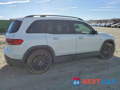 Trzecie zdjęcie samochodu z tyłu: 2023 MERCEDES-BENZ GLB 250 4MATIC VIN:W1N4M4HB6PW280493 - miniatura