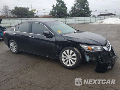 Czwarte zdjęcie samochodu z boku: 2013 HONDA ACCORD EXL VIN:1HGCR3F80DA021319 - miniatura