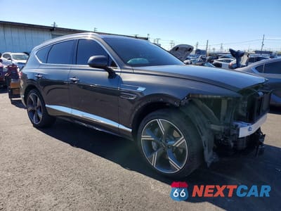 Czwarte zdjęcie samochodu z boku: 2026 GENESIS GV80 PRESTIGE VIN:KMUHEESC3TU302742 - miniatura