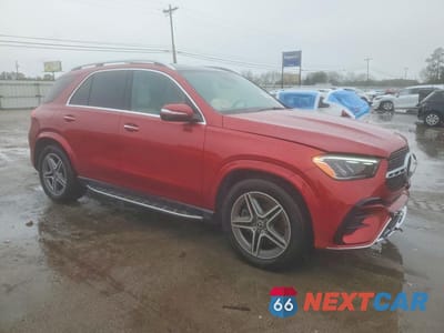 Czwarte zdjęcie samochodu z boku: 2025 MERCEDES-BENZ GLE 450 4MATIC VIN:4JGFB5KB2SB411953 - miniatura