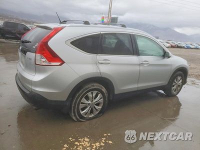 Trzecie zdjęcie samochodu z tyłu: 2013 HONDA CR-V EXL VIN:5J6RM4H74DL034039 - miniatura