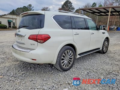Trzecie zdjęcie samochodu z tyłu: 2015 INFINITI QX80 BASE VIN:JN8AZ2NF4F9573043 - miniatura
