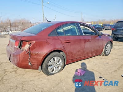 Trzecie zdjęcie samochodu z tyłu: 2013 CHEVROLET CRUZE LS VIN:1G1PA5SH5D7179315 - miniatura