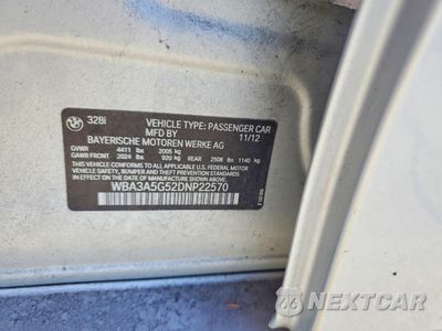 Zdjęcie 12 z 12 samochodu: 2013 BMW 328 I VIN:WBA3A5G52DNP22570 - miniatura