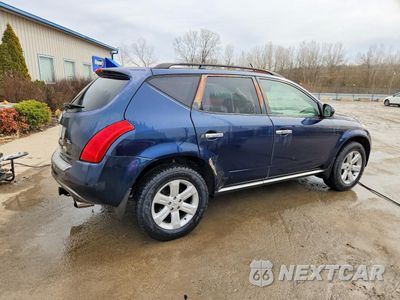 Trzecie zdjęcie samochodu z tyłu: 2006 NISSAN MURANO S VIN:JN8AZ08W36W552007 - miniatura