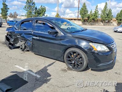 Czwarte zdjęcie samochodu z boku: 2014 NISSAN SENTRA S VIN:3N1AB7AP5EY245444 - miniatura