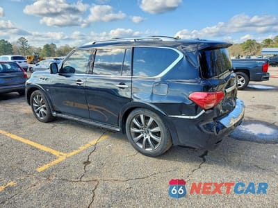 Drugie zdjęcie samochodu z przodu: 2017 INFINITI QX80 SIGNATURE EDITION VIN:JN8AZ2ND5H9830664 - miniatura