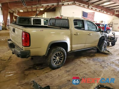 Trzecie zdjęcie samochodu z tyłu: 2022 CHEVROLET COLORADO ZR2 VIN:1GCGTEEN5N1115136 - miniatura