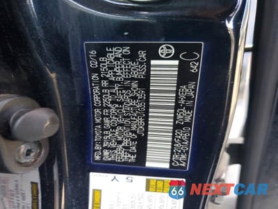 Zdjęcie 12 z 12 samochodu: 2016 TOYOTA PRIUS VIN:JTDKBRFU1G3513591 - miniatura