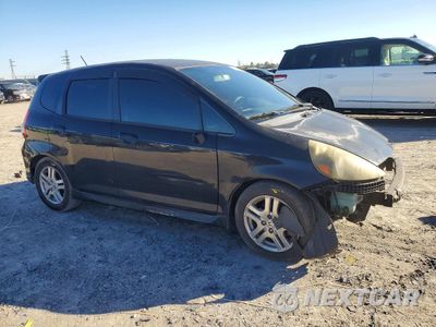 Czwarte zdjęcie samochodu z boku: 2007 HONDA FIT S VIN:JHMGD38617S033387 - miniatura