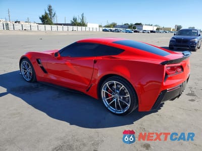 Drugie zdjęcie samochodu z przodu: 2019 CHEVROLET CORVETTE GRAND SPORT 2LT VIN:1G1YX2D76K5112866 - miniatura
