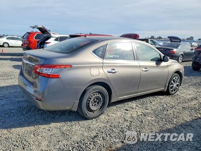 Trzecie zdjęcie samochodu z tyłu: 2015 NISSAN SENTRA S VIN:3N1AB7AP7FY244104 - miniatura