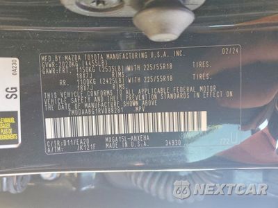 Zdjęcie 12 z 13 samochodu: 2024 TOYOTA COROLLA CROSS XLE VIN:7MUDAABG1RV088281 - miniatura