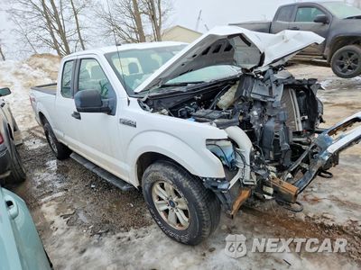 Czwarte zdjęcie samochodu z boku: 2019 FORD F150 SUPER CAB VIN:1FTEX1EP9KKF20850 - miniatura