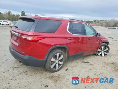 Trzecie zdjęcie samochodu z tyłu: 2018 CHEVROLET TRAVERSE LT VIN:1GNERHKW1JJ281935 - miniatura