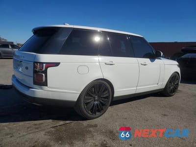 Trzecie zdjęcie samochodu z tyłu: 2018 LAND ROVER RANGE ROVER SUPERCHARGED VIN:SALGS2REXJA391214 - miniatura