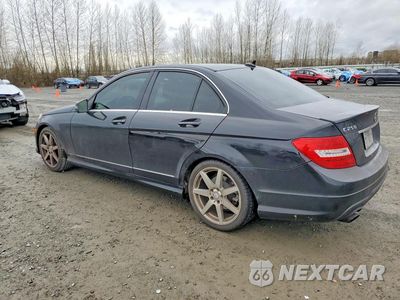 Drugie zdjęcie samochodu z przodu: 2014 MERCEDES-BENZ C-CLASS VIN:WDDGF4HB3EG257149 - miniatura