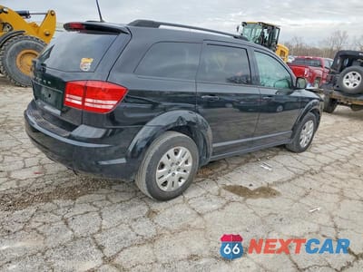 Trzecie zdjęcie samochodu z tyłu: 2019 DODGE JOURNEY SE VIN:3C4PDCAB8KT852963 - miniatura