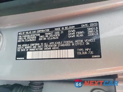 Zdjęcie 13 z 13 samochodu: 2023 VOLVO XC40 RECHARGE PLUS VIN:YV4ED3UL0P2071338 - miniatura