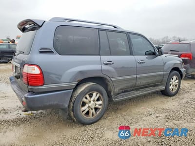 Trzecie zdjęcie samochodu z tyłu: 2004 LEXUS LX 470 BASE VIN:JTJHT00W543537835 - miniatura