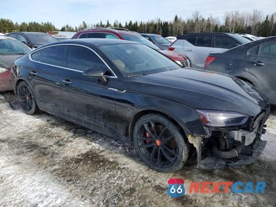 Czwarte zdjęcie samochodu z boku: 2018 AUDI A5 PRESTIGE VIN:WAUCNCF58JA100892 - miniatura