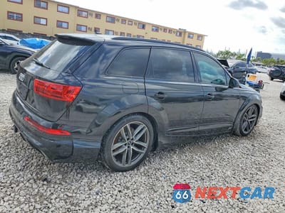Trzecie zdjęcie samochodu z tyłu: 2017 AUDI Q7 PRESTIGE VIN:WA1VAAF71HD047937 - miniatura