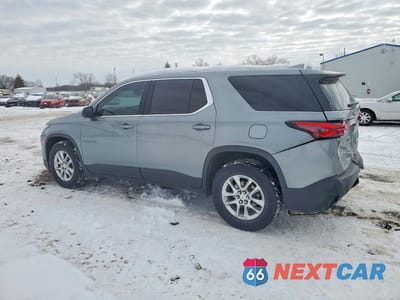 Drugie zdjęcie samochodu z przodu: 2023 CHEVROLET TRAVERSE LS VIN:1GNERFKW3PJ117552 - miniatura