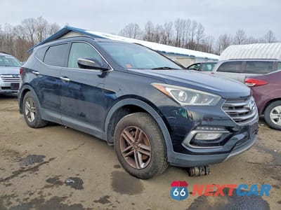 Czwarte zdjęcie samochodu z boku: 2017 HYUNDAI SANTA FE SPORT VIN:5XYZUDLB1HG458233 - miniatura