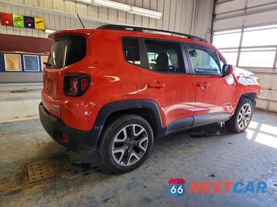 Trzecie zdjęcie samochodu z tyłu: 2017 JEEP RENEGADE LATITUDE VIN:ZACCJBBB6HPF30144 - miniatura