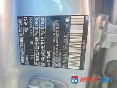 Zdjęcie 13 z 13 samochodu: 2024 MERCEDES-BENZ GLB 250 VIN:W1N4M4GB7RW380400 - miniatura