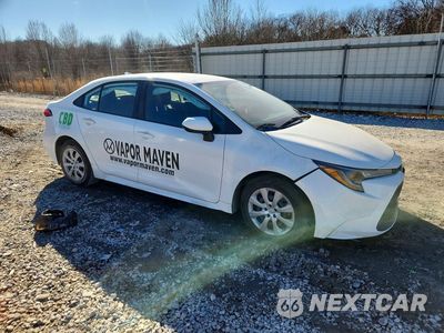 Czwarte zdjęcie samochodu z boku: 2022 TOYOTA COROLLA LE VIN:5YFEPMAE6NP362883 - miniatura