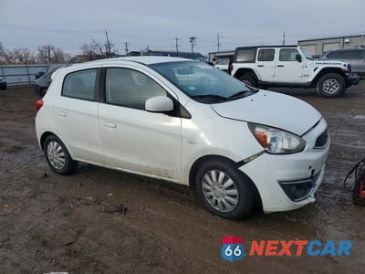Czwarte zdjęcie samochodu z boku: 2017 MITSUBISHI MIRAGE ES VIN:ML32A3HJ2HH013319 - miniatura