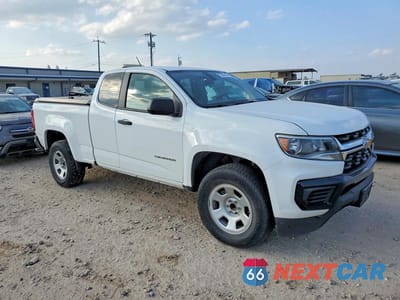 Czwarte zdjęcie samochodu z boku: 2022 CHEVROLET COLORADO W/T 2WD LONG BOX VIN:1GCHSBEA6N1140534 - miniatura