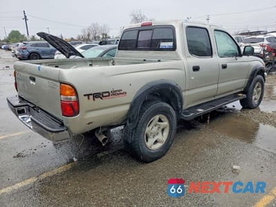 Trzecie zdjęcie samochodu z tyłu: 2001 TOYOTA TACOMA DOUBLE CAB PRERUNNER VIN:5TEGN92N31Z812293 - miniatura