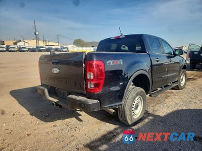Trzecie zdjęcie samochodu z tyłu: 2022 FORD RANGER XL VIN:1FTER4FH7NLD41904 - miniatura