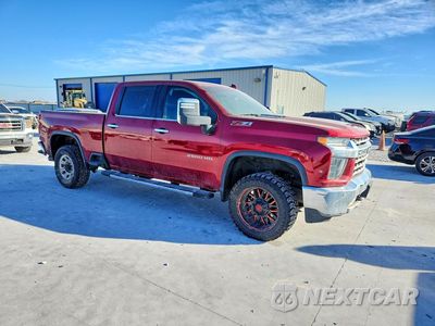 Czwarte zdjęcie samochodu z boku: 2020 CHEVROLET SILVERADO K2500 HEAVY DUTY LTZ VIN:1GC4YPEY6LF113583 - miniatura